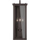 Hunt 4 Light 29 inch Oiled Bronze Outdoor Wall Mount in Incandescent