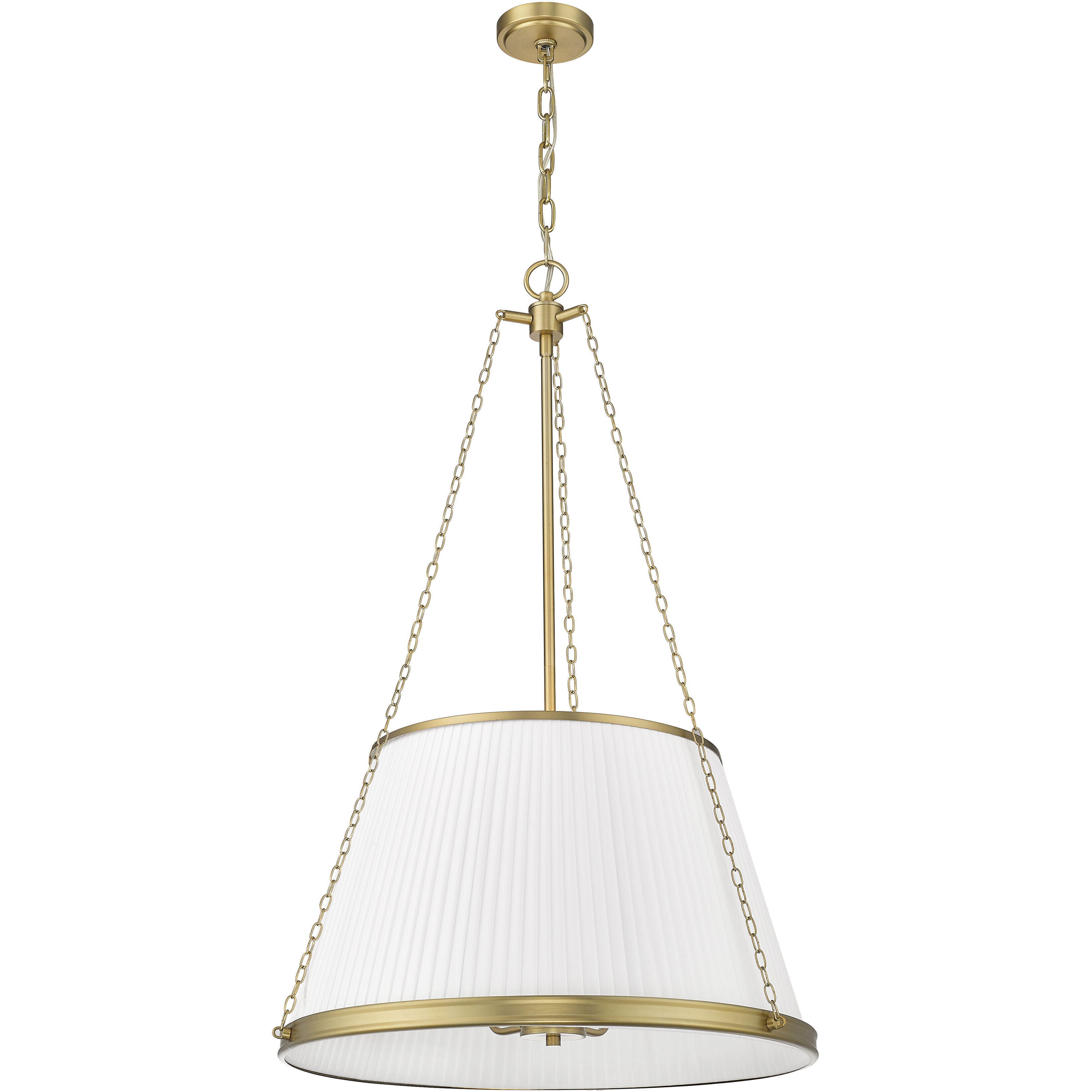 Madeline 6 Light 24 inch Modern Gold Pendant Ceiling Light