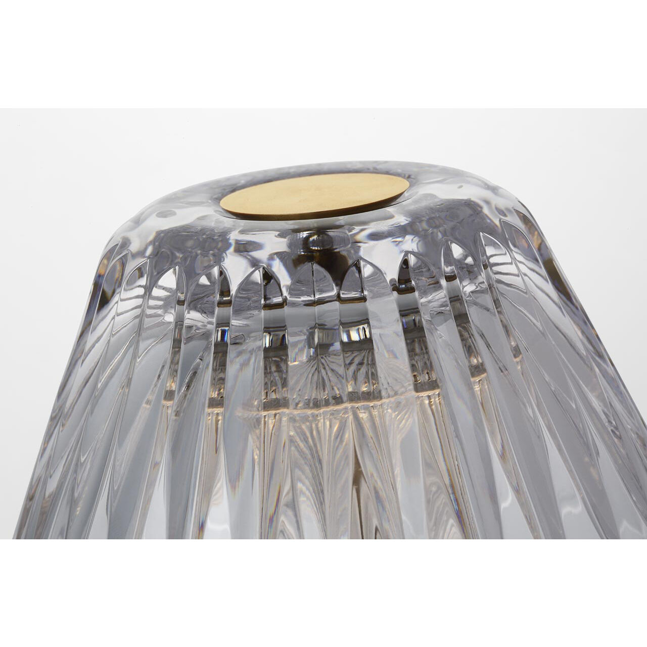 Waterford Blaze 11.5 inch 1.00 watt Natural Brass Rechargeable Table Lamp Portable Light