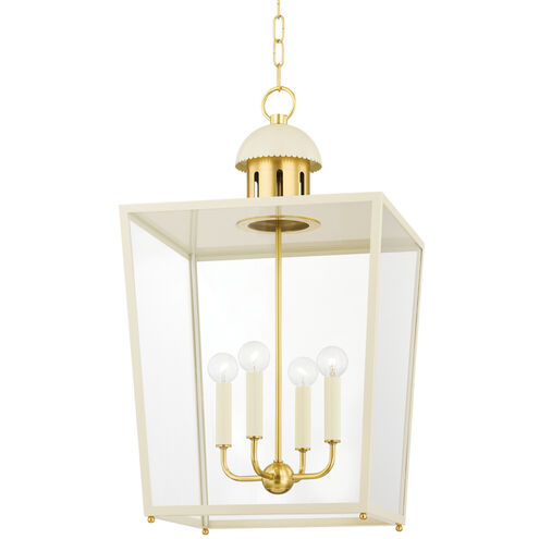 June 4 Light 16.00 inch Foyer Pendant