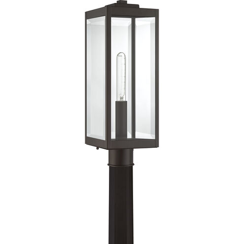 Quoizel Westover 1 Light 21 inch Western Bronze Outdoor Post Lantern WVR9007WT - Open Box