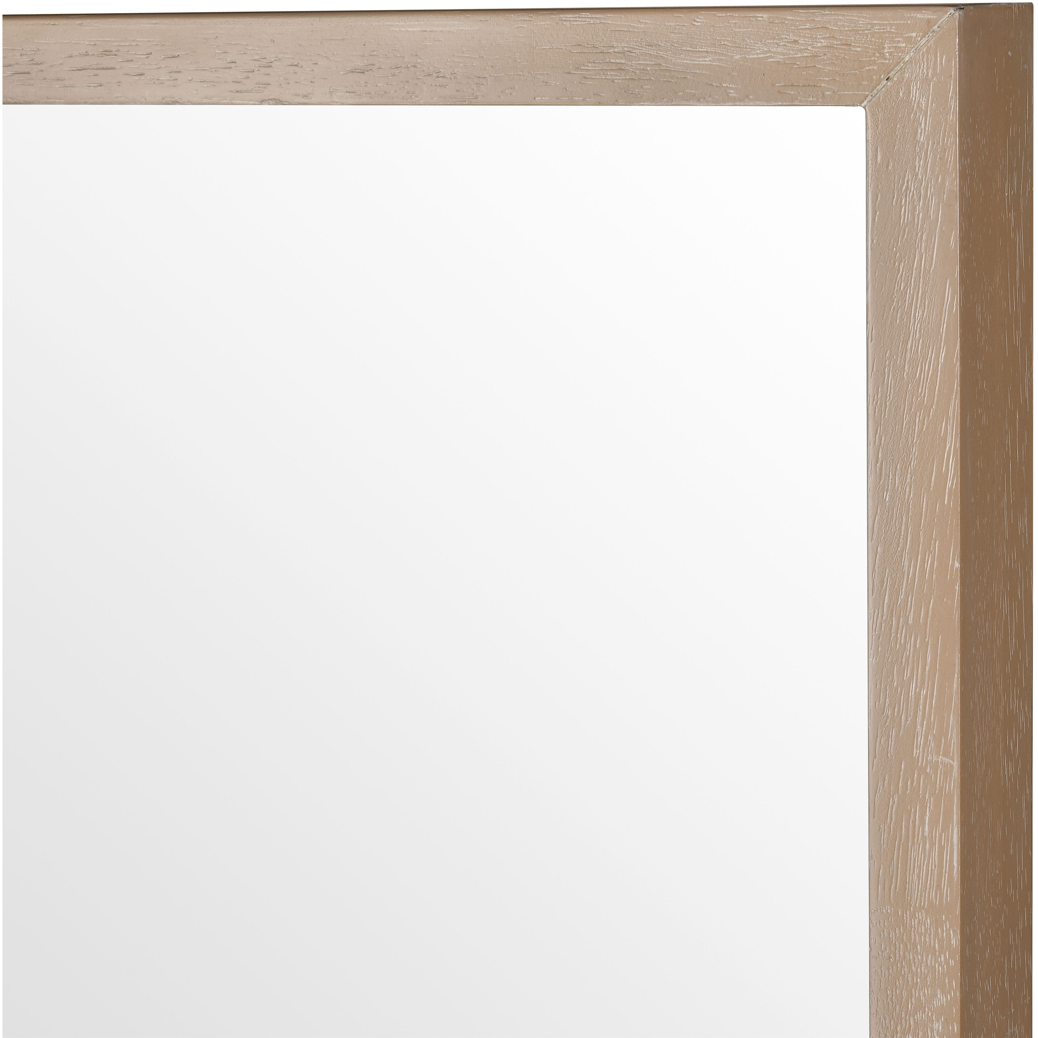 Latham 56 X 24 inch Natural and Mirror Wall Mirror