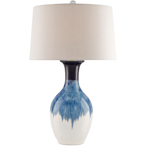 Fete 33 inch 150 watt Cobalt Table Lamp Portable Light