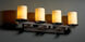 CandleAria LED 29 inch Matte Black Bath/Vanity Wall Light