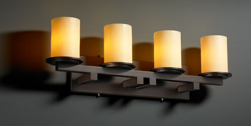 CandleAria LED 29 inch Matte Black Bath/Vanity Wall Light