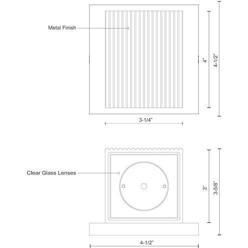 Mavis LED 4 inch White Exterior Wall Sconce