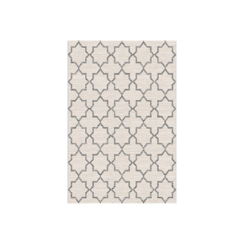 Monastery 86 X 62 inch Beige and Grey Indoor Area Rug 