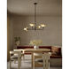 Alora Mood Piper 4 Light 39.88 inch Matte Black Chandelier Ceiling Light