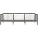 Borneo Charcoal Gray Rope and Nuance Dove Outdoor Sofa