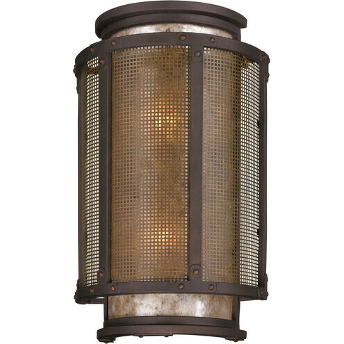 Copper Mountain 2 Light 18.25 inch Copper Mountain Bronze Outdoor Wall Sconce