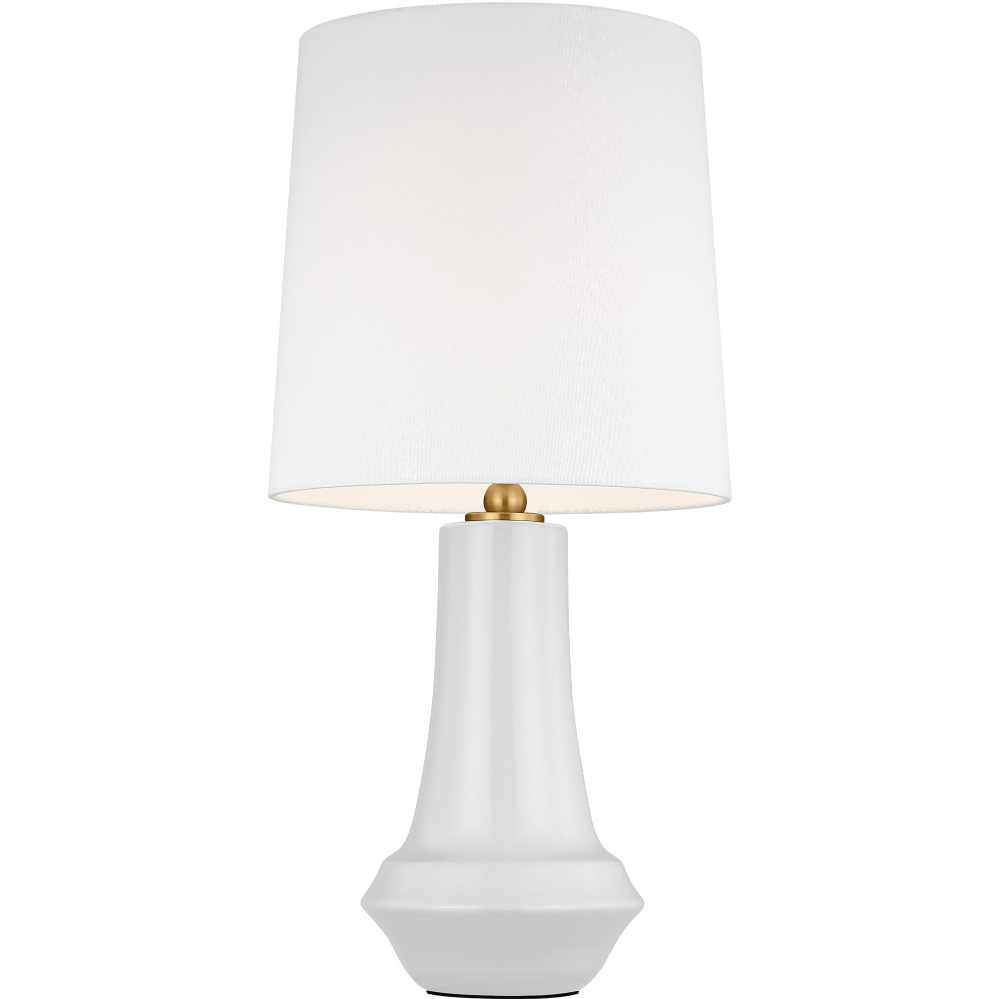 TOB by Thomas O'Brien Jenna 25.25 inch 9 watt New White Table Lamp Portable Light