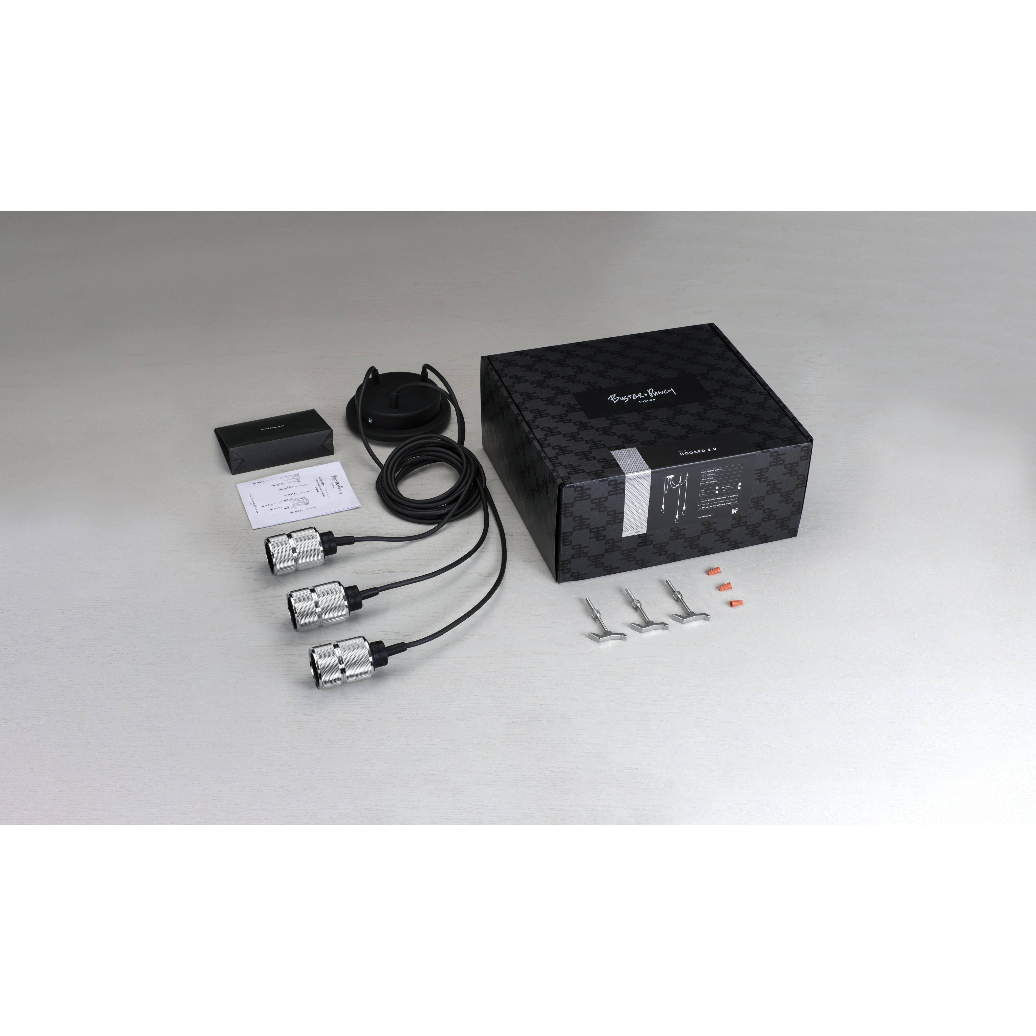 Hooked 3.0 LED 5.91 inch Steel Pendant Ceiling Light, Nude