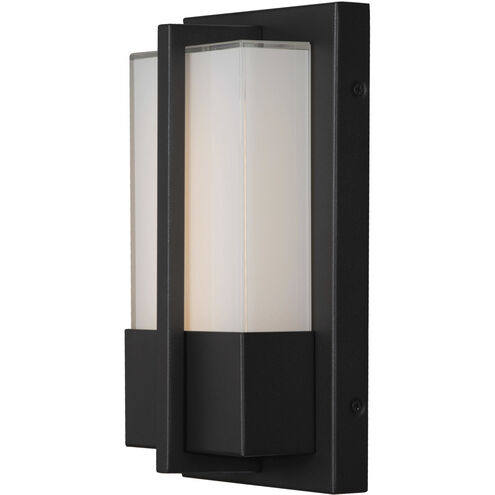 Neutron LED 6 inch Matte Black ADA Wall Sconce Wall Light