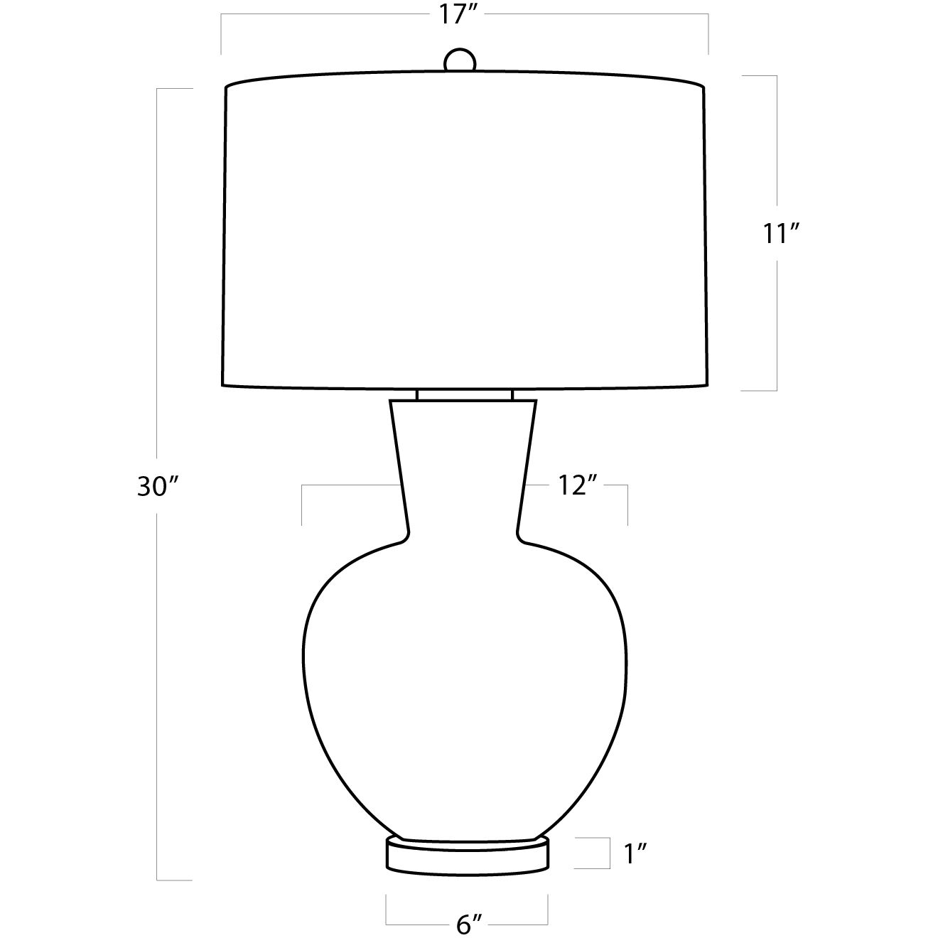 Madrid 30 inch 150.00 watt White Table Lamp Portable Light