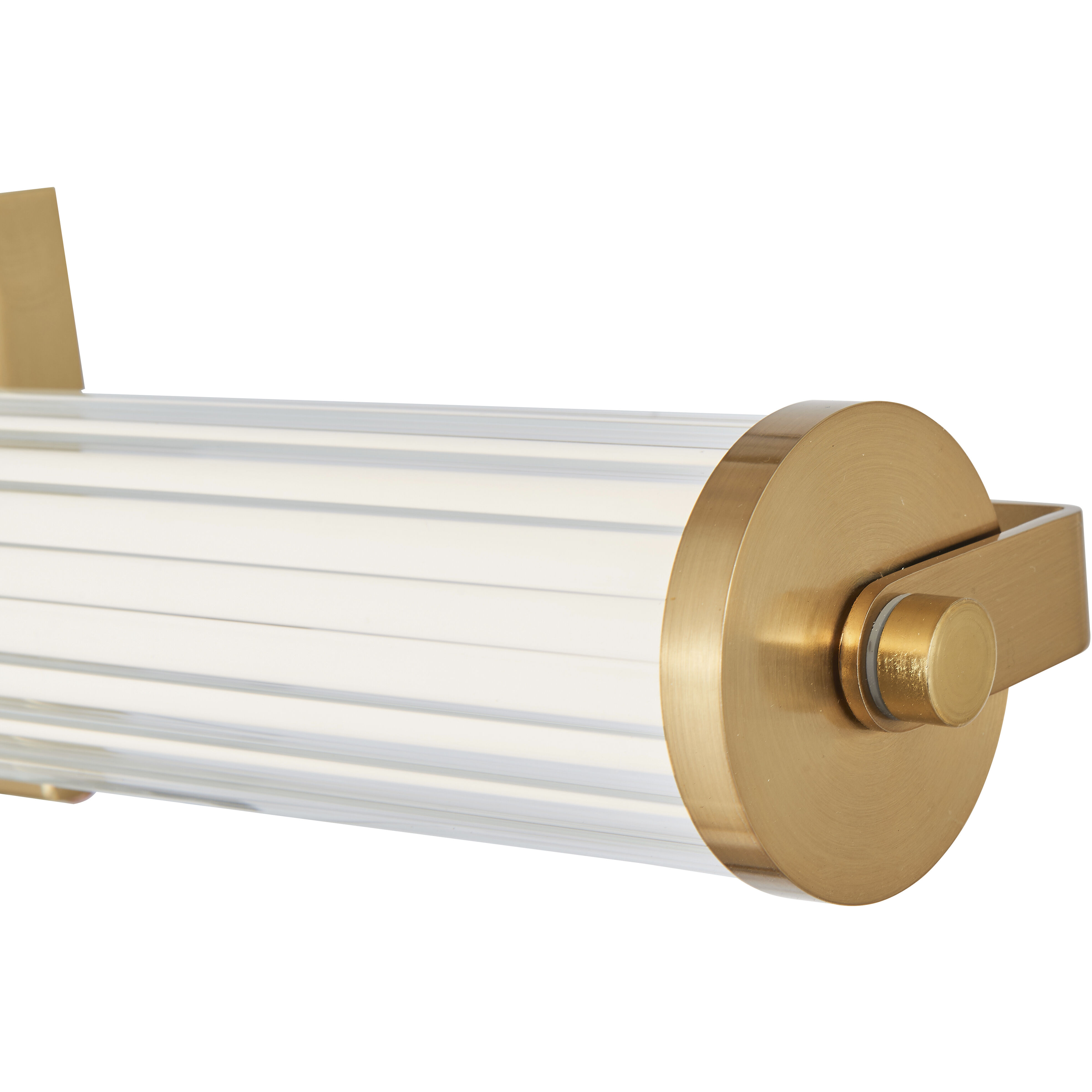Macie LED 24 inch Brushed Brass Bath Vanity Light Wall Light
