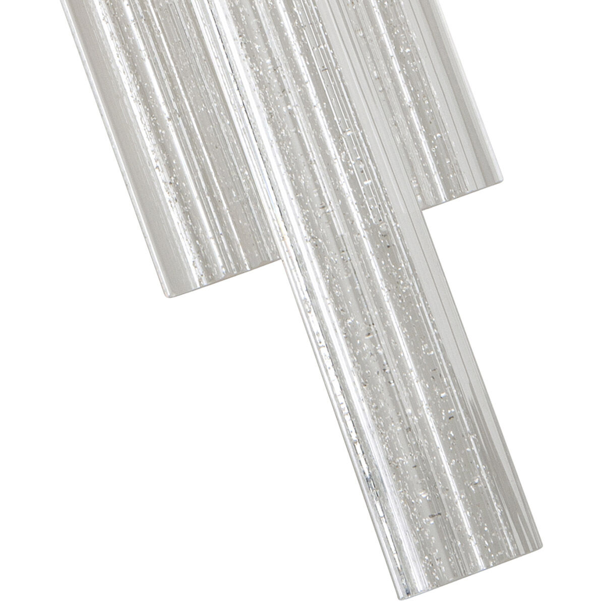 Viola LED 7 inch Modern Silver Leaf ADA Wall Sconce Wall Light in 27.50