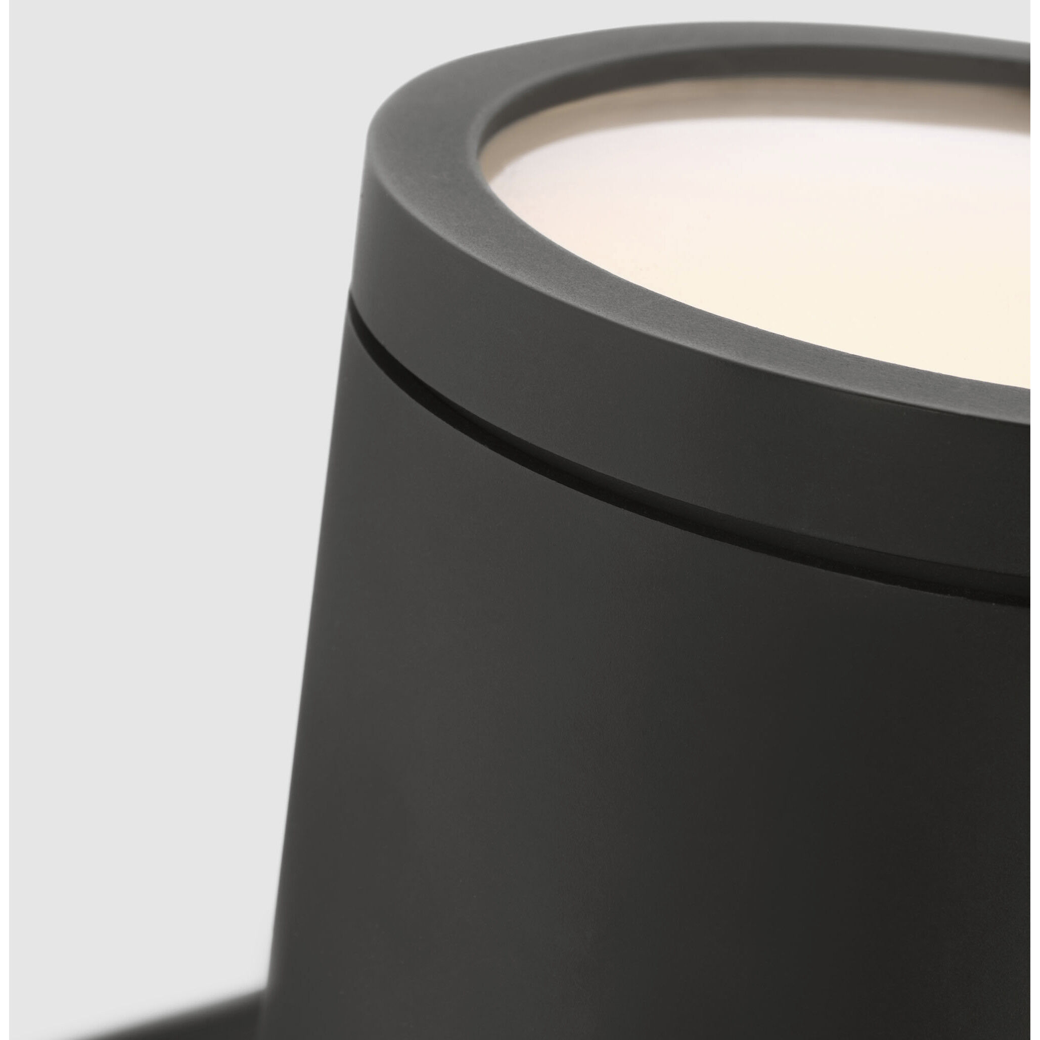 Chapman & Myers Provo LED 4.5 inch Matte Black Canister Wall Light
