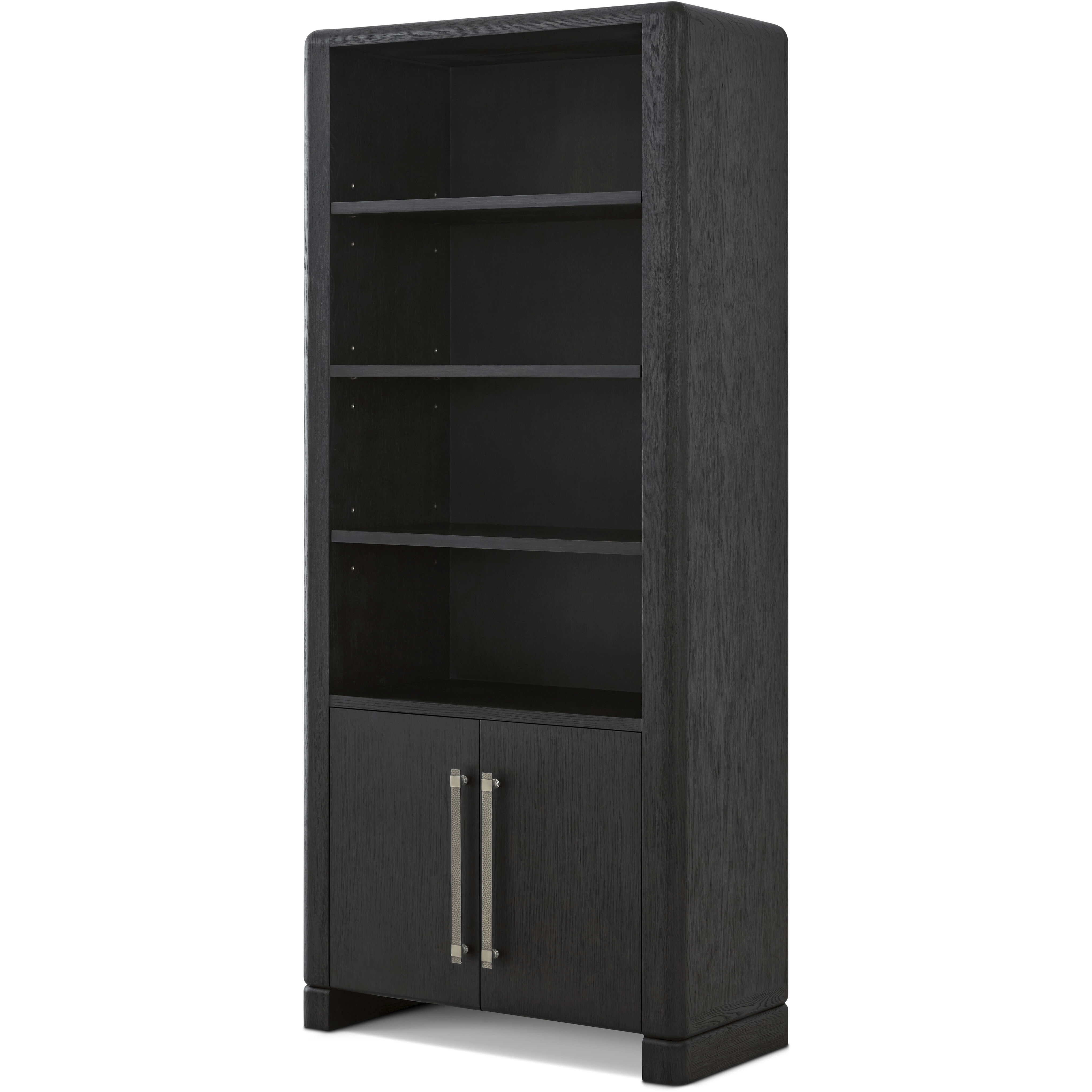 Luna Palmer Bookcase, Wooden, 4-Shelf