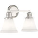 Alden 2 Light 16.25 inch Bathroom Vanity Light