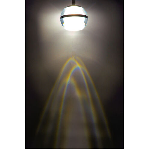 Swank LED 11.75 inch Polished Chrome Multi-Light Pendant Ceiling Light