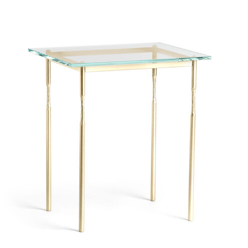 Senza 25.1 X 22 inch Modern Brass Side Table