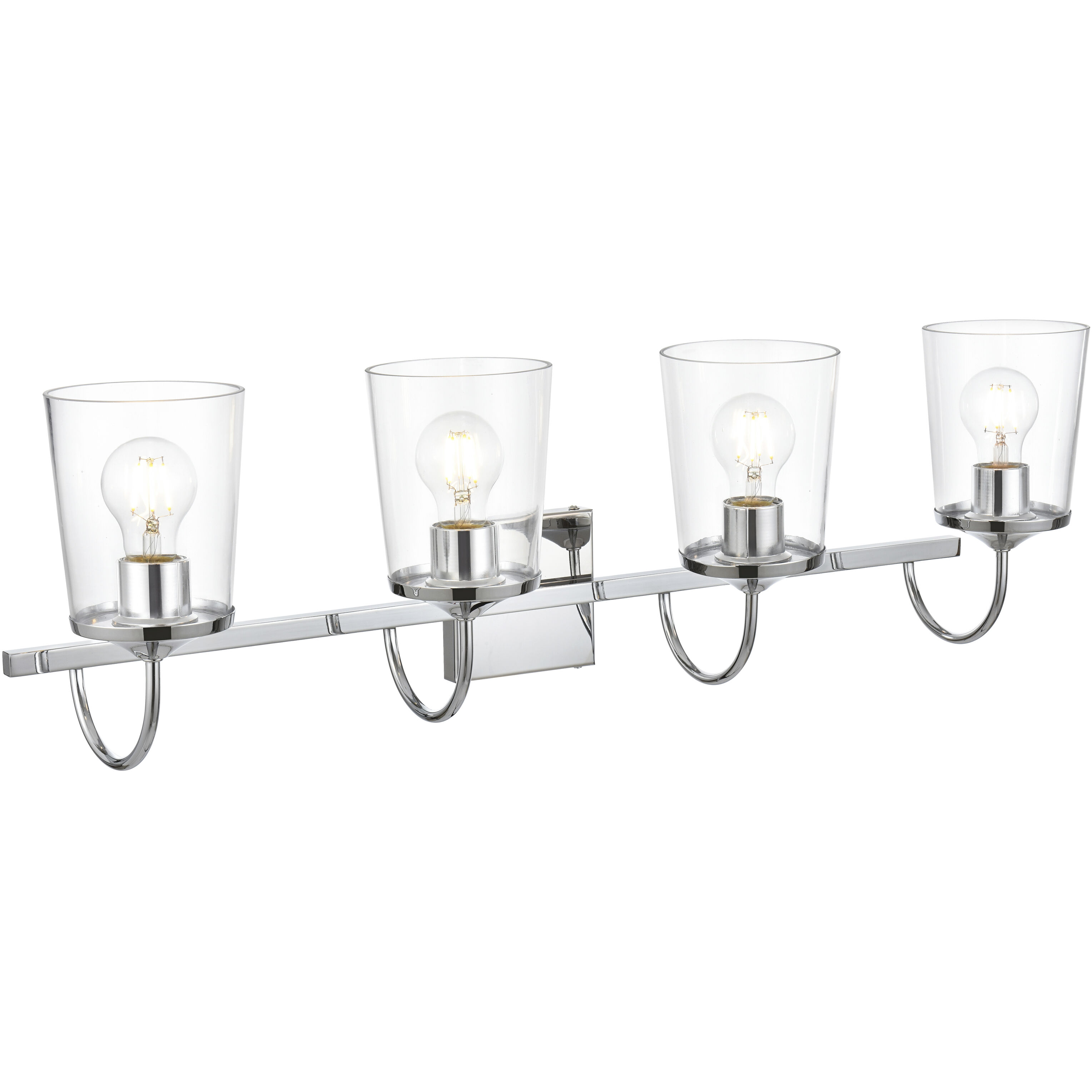 Avani 4 Light 33 inch Chrome Bath Sconce Wall Light