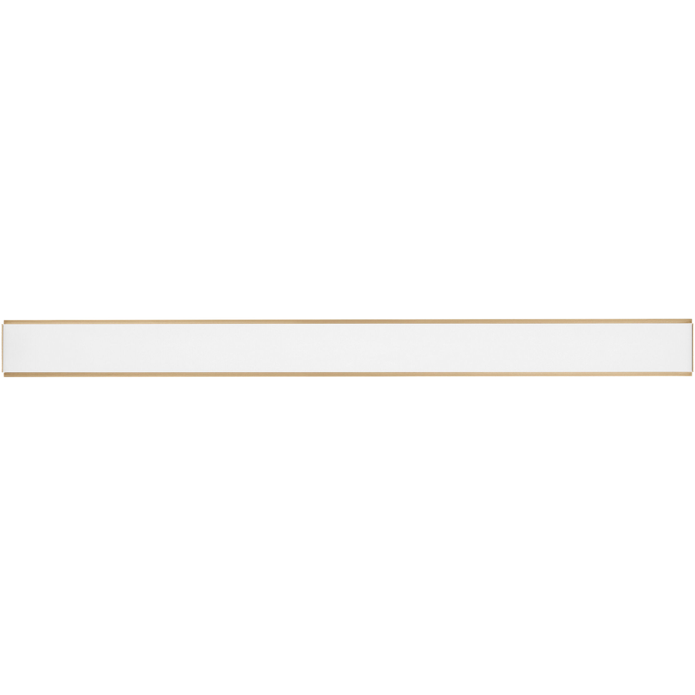 Panna LED 36 inch Satin Brass Vanity Light Wall Light