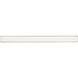 Panna LED 36 inch Satin Brass Vanity Light Wall Light