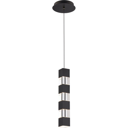 Super Star LED 2 inch Black Pendant Ceiling Light in 3000K, dweLED