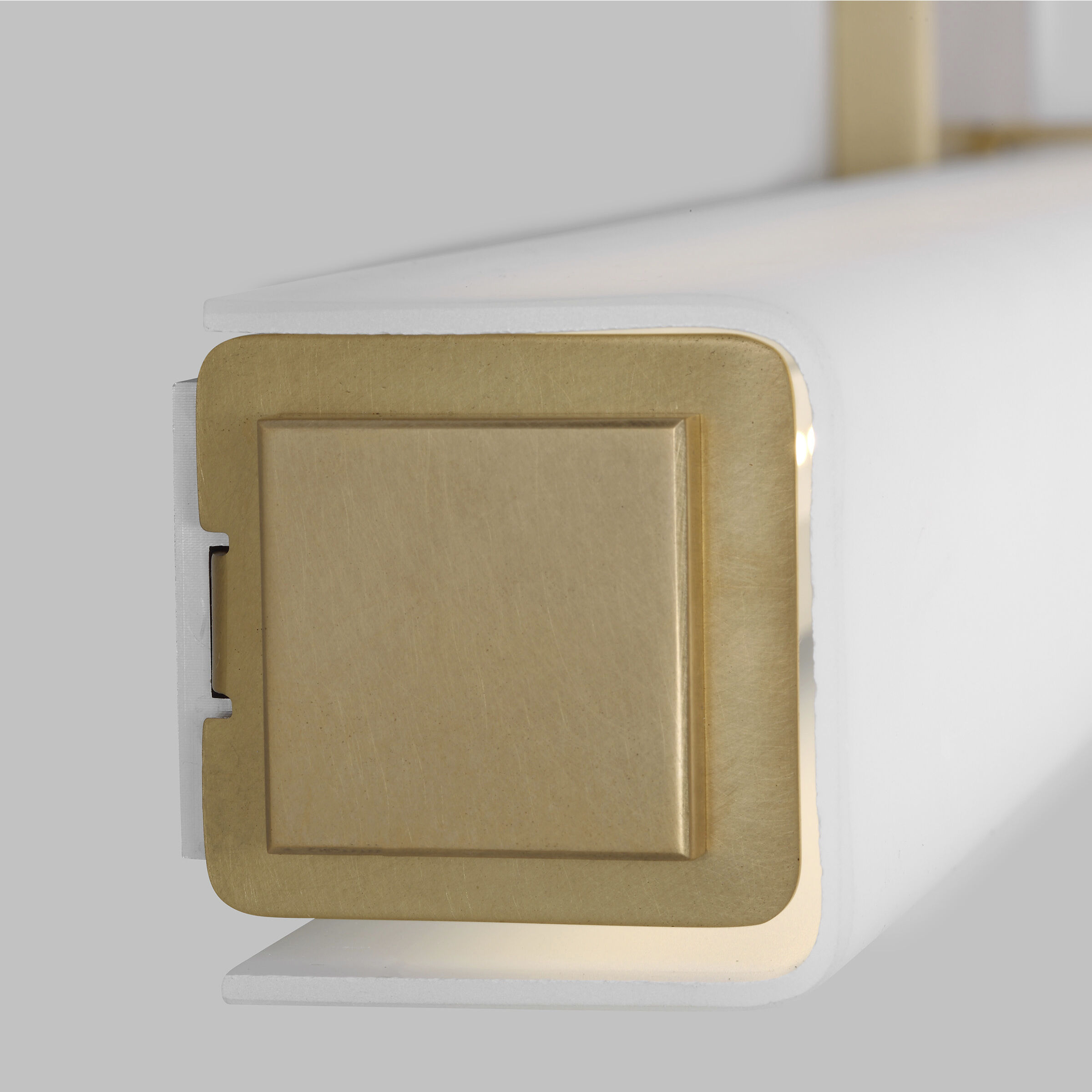 Sean Lavin Milan LED 36.5 inch Natural Brass Bath Vanity Wall Light