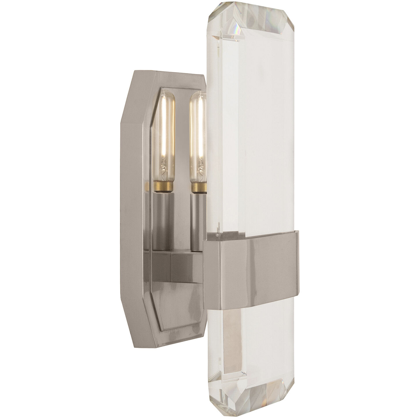 Jacqueline Wallchiere Wall Light in Polished Nickel