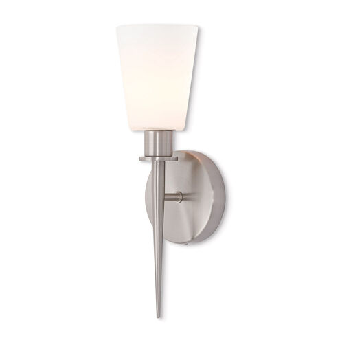 Witten 1 Light 4 inch Brushed Nickel ADA ADA Wall Sconce Wall Light