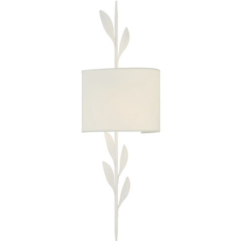 Broche Wall Sconce Wall Light in Matte White