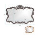 Talida 38 X 27 inch Glossy Charcoal Wall Mirror