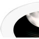 Lior Black and White Recessed Trim