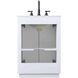 Chase 24 X 34 inch White Bathroom Vanity Cabinet