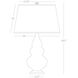 Small Triple Gourd 24.38 inch 150.00 watt Ash Accent Lamp Portable Light in Antique Brass