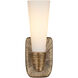 Bonaz 1 Light 4.88 inch Antique Brass Bath Wall Sconce Wall Light
