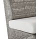 Dupont Pearl and Weathered Gray Outdoor Chair