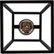 Adams 1 Light 9 inch Rubbed Oil Bronze Pendant Ceiling Light