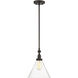 Drake 1 Light 10 inch English Bronze Pendant Ceiling Light, Essentials