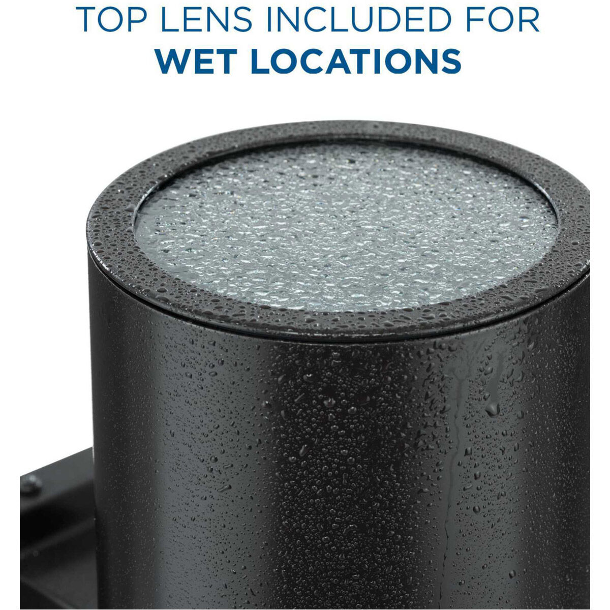 5IN CYL RNDS Up/Down Outdoor Wall Light in Antique Bronze