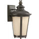 Cape May 1 Light 15.5 inch Burled Iron Outdoor Wall Lantern, Medium