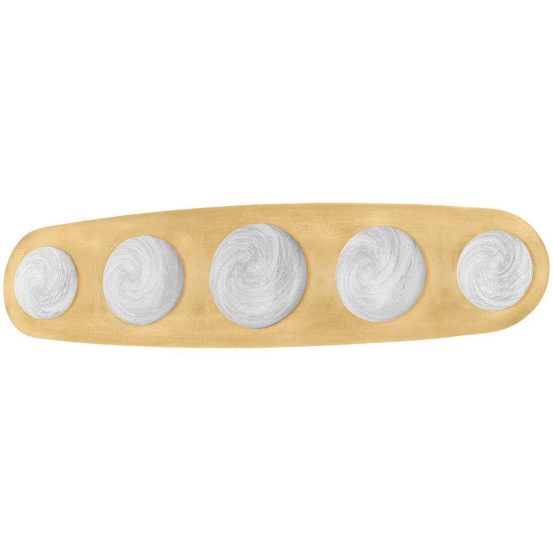 Bezel LED 7 inch Vintage Brass ADA Wall Sconce Wall Light