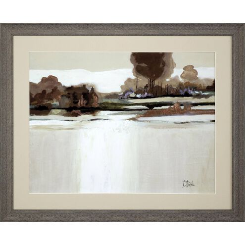 Waterside Collection Brown Framed Art