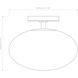 Zeppo 1 Light 11.81 inch Polished Chrome Bathroom Ceiling Light