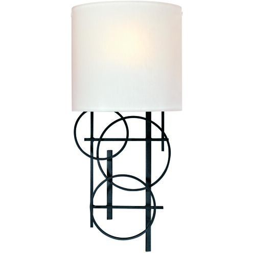 John 1 Light 8.25 inch Coal Wall Sconce Wall Light