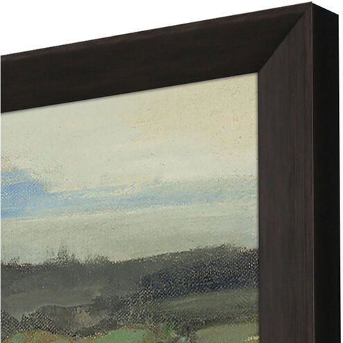 Middlebrook Farm Gray and Blue and Green and Yellow Framed Art