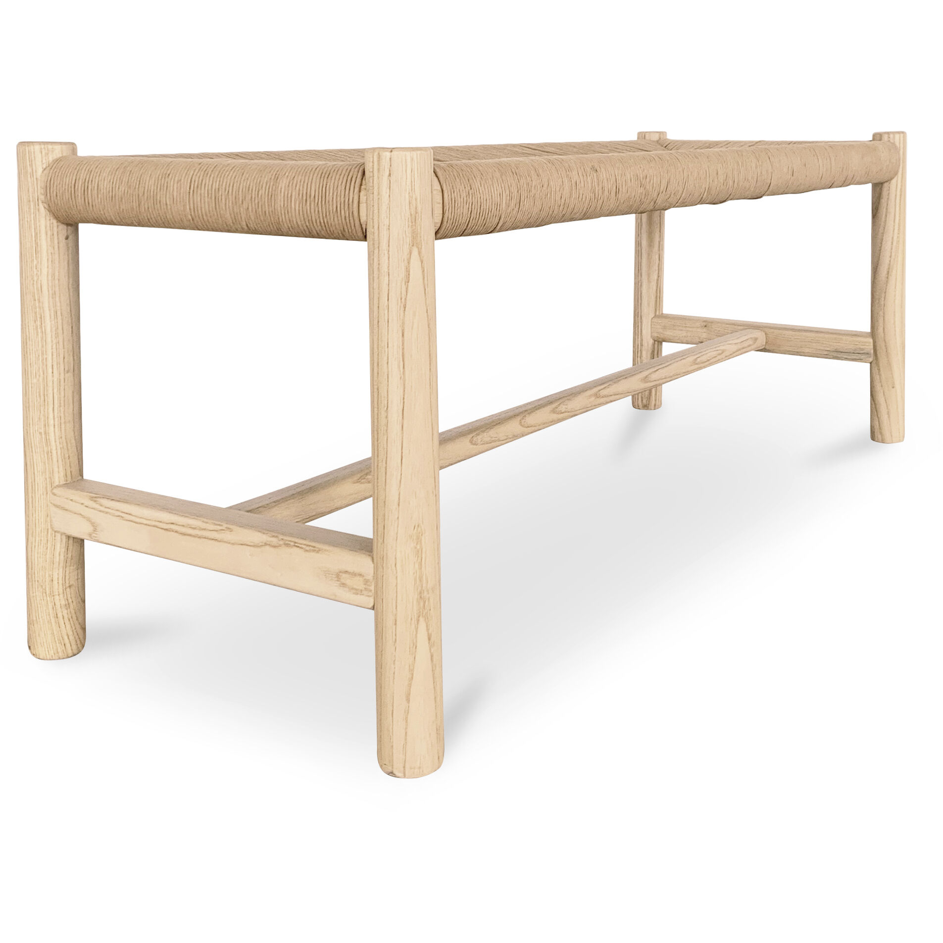 Hawthorn Natural Bench, Large