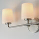 Durham 3 Light 23 inch Satin Nickel Bath Vanity Wall Light